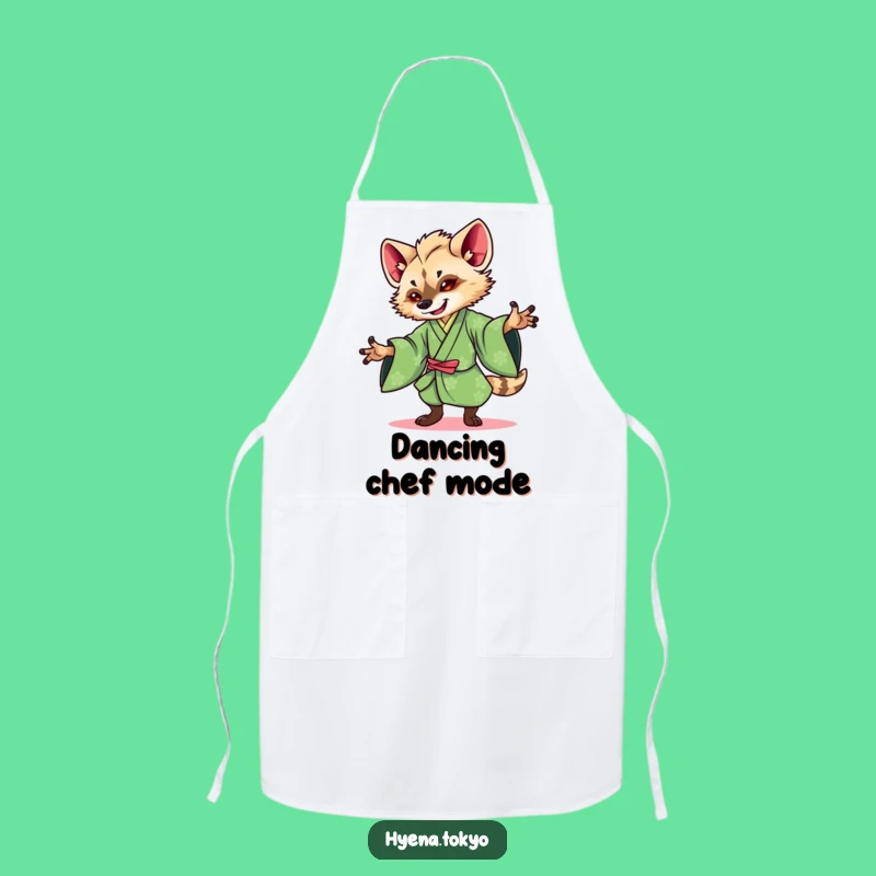 Funny Hyena Dancer Apron: Elegant Kitchen Wear, Perfect Funny Gift