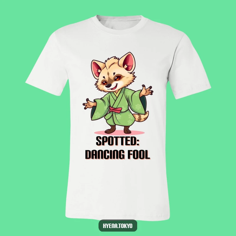 Funny Hyena Kimono T-Shirt: Exotic Dancer Tee, Ideal Funny Gift